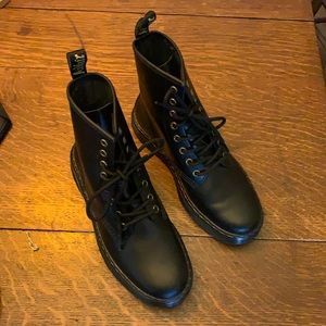 Doc Martens black leather